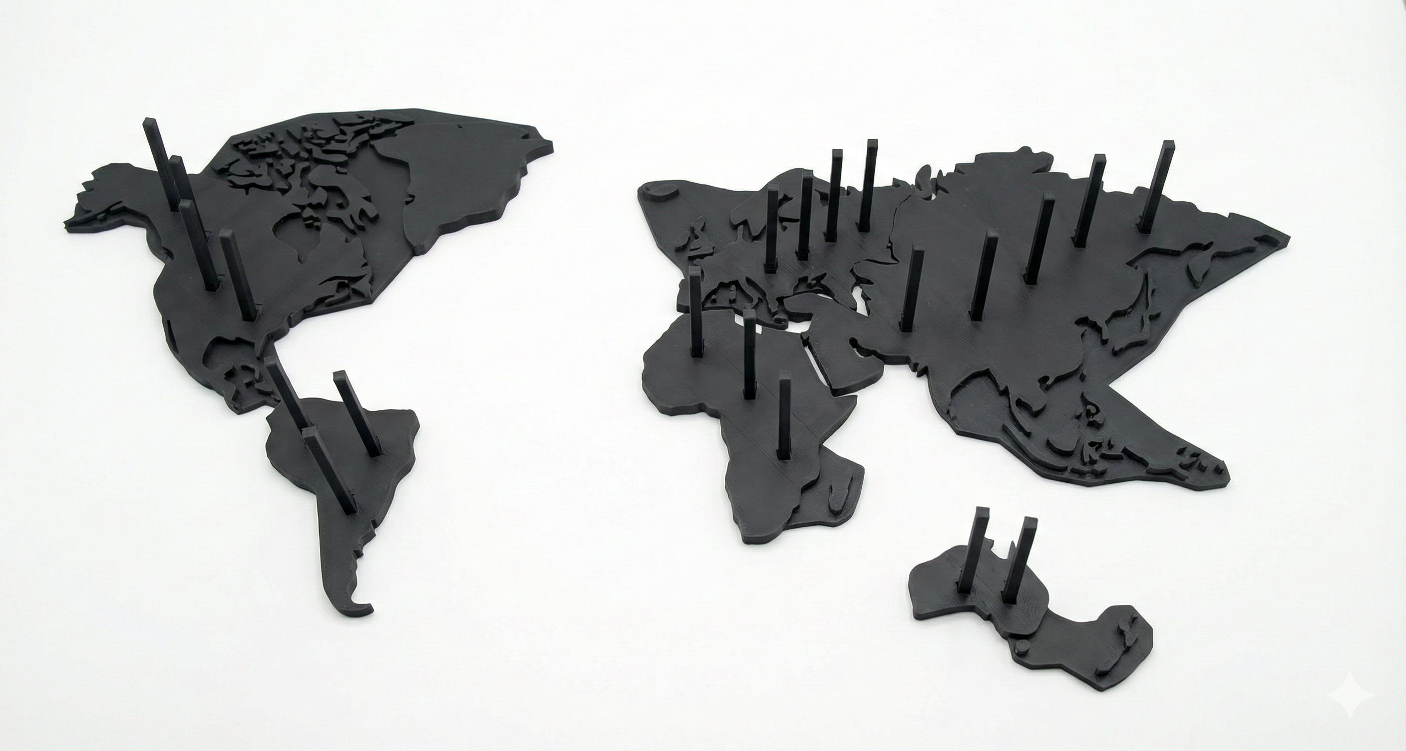 World Map Hangers - Total Collection