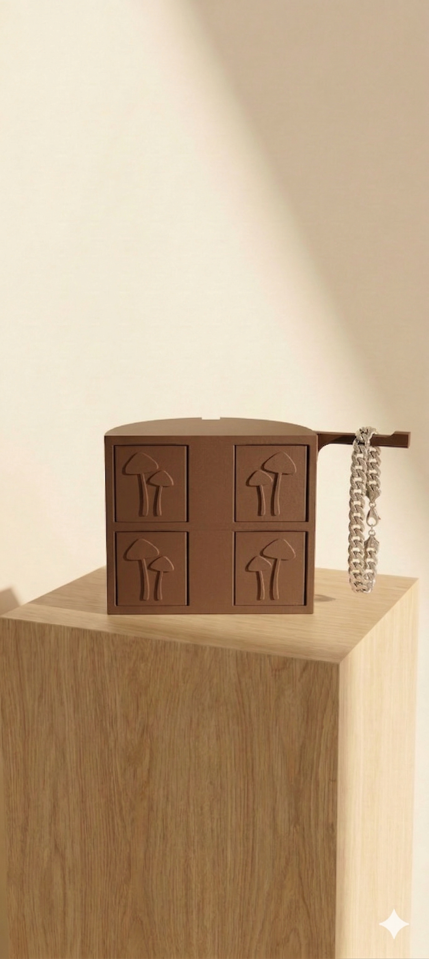 Motif Jewelry Organizer - Mushroom