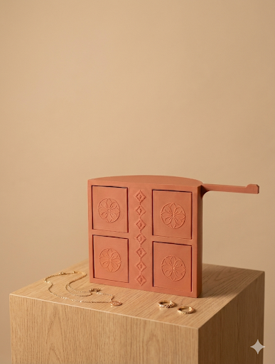 Motif Jewelry Organizer - Terracotta